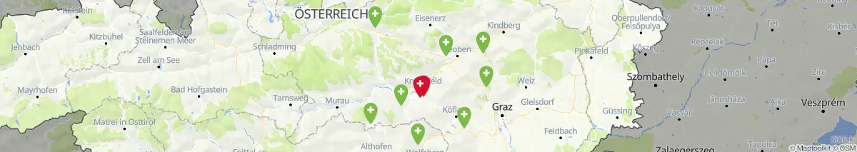 Map view for Pharmacies emergency services nearby Seckau (Municipality, Steiermark) (64)